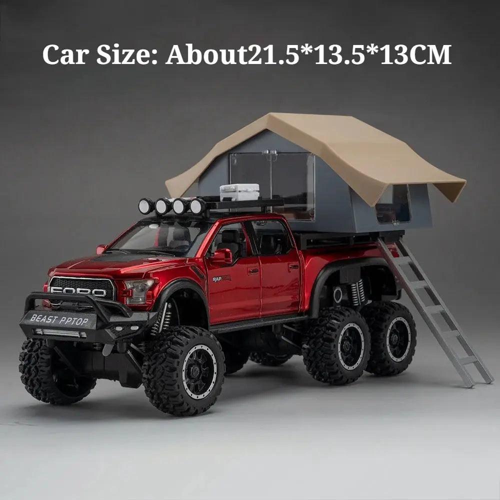  Raptor F150 Diecast Car Model With Doors Open Light -  ToylandEU™