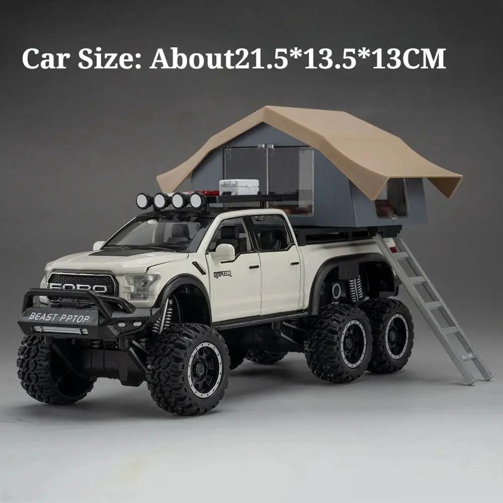  Raptor F150 Diecast Car Model With Doors Open Light -  ToylandEU™