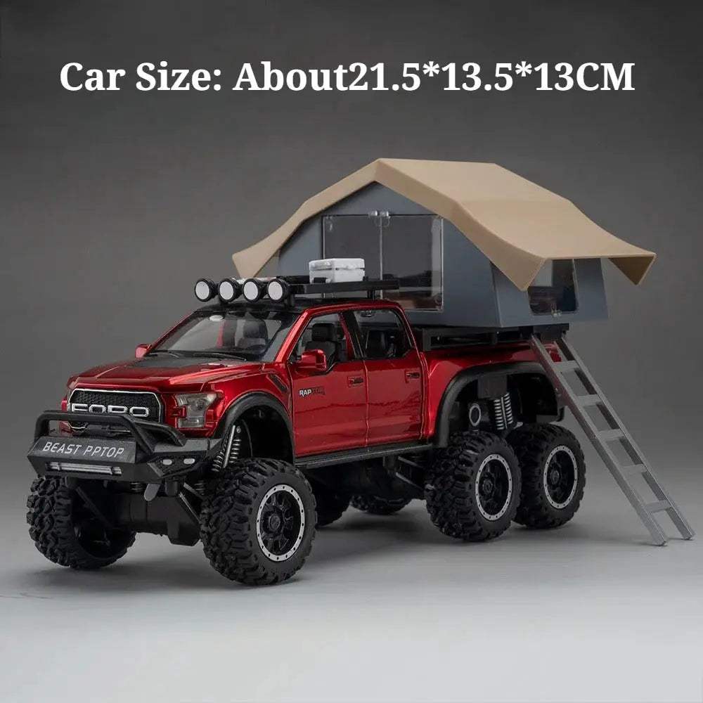  Raptor F150 Diecast Car Model With Doors Open Light -  ToylandEU™