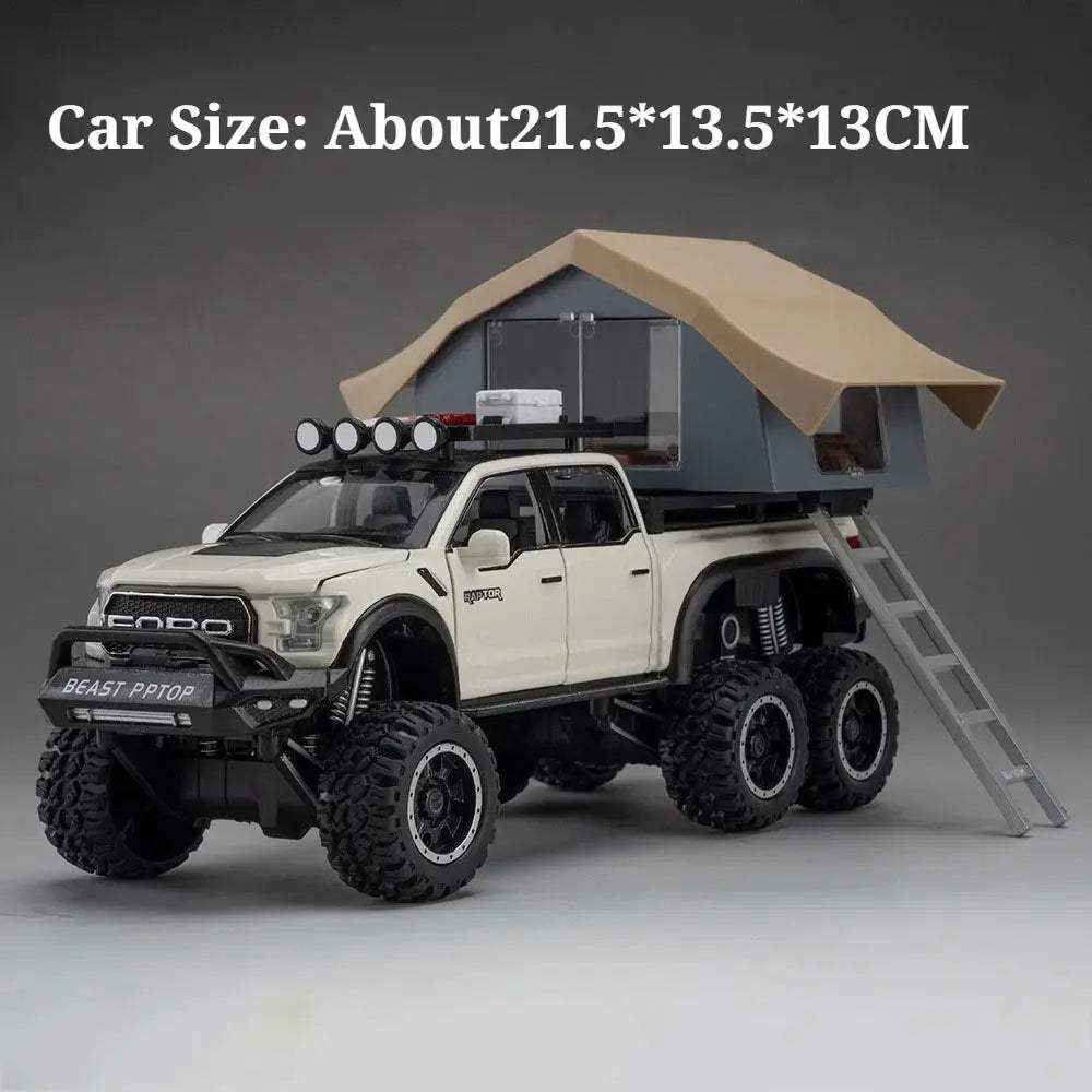 Raptor F150 Diecast Car Model With Doors Open Light -  ToylandEU™