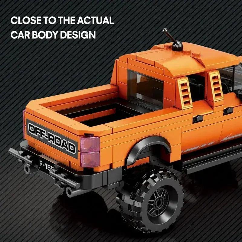 Raptor Pickup Truck Building Block Set 423 Pieces Kids -  ToylandEU™