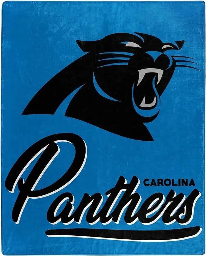  Carolina Panthers Raschel Blanket 50x60 Signature Design -  ToylandEU™