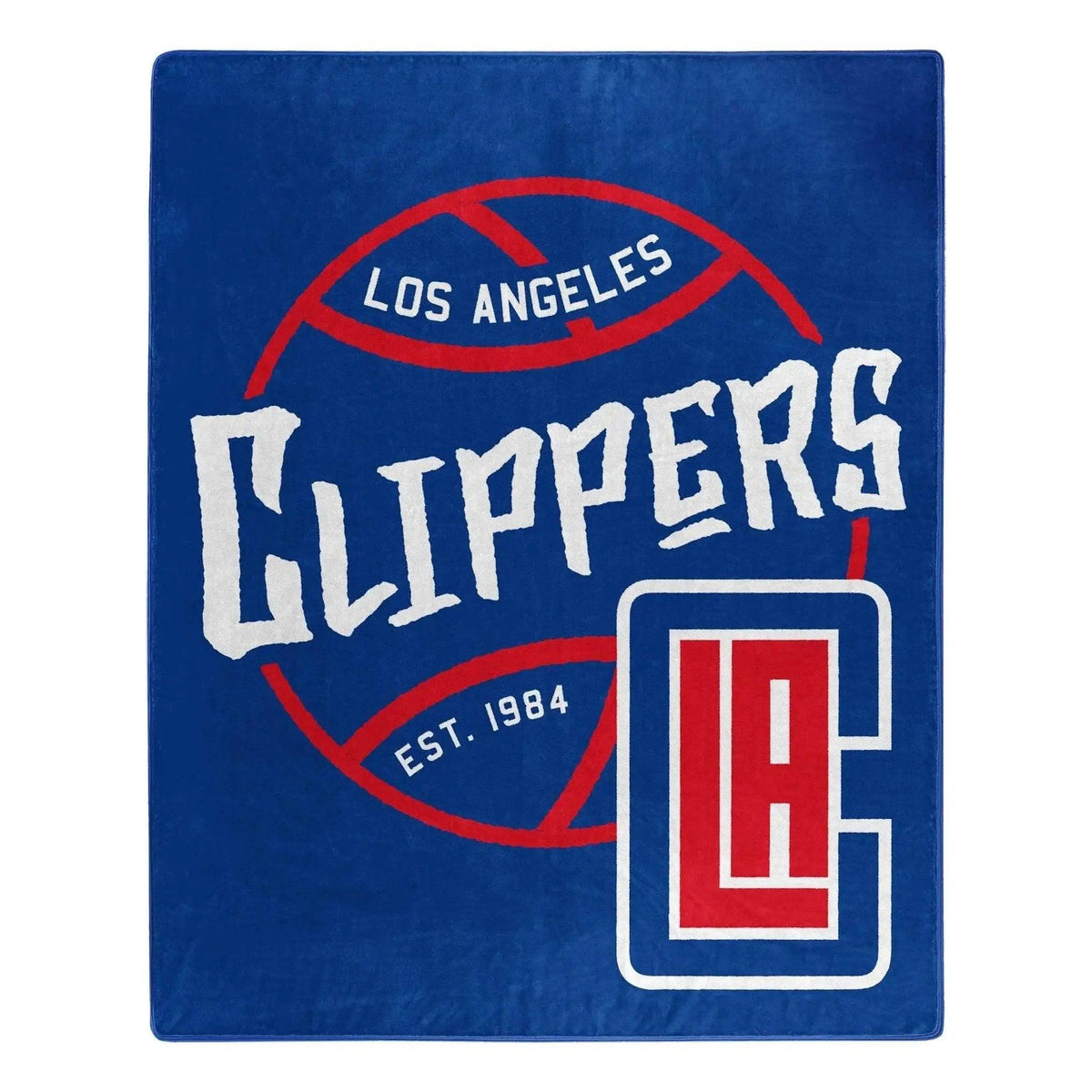  Los Angeles Clippers Raschel Blanket 50x60 Blacktop Design -  ToylandEU™