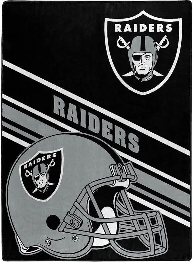  Las Vegas Raiders Raschel Blanket 60x80 Slant Design -  ToylandEU™