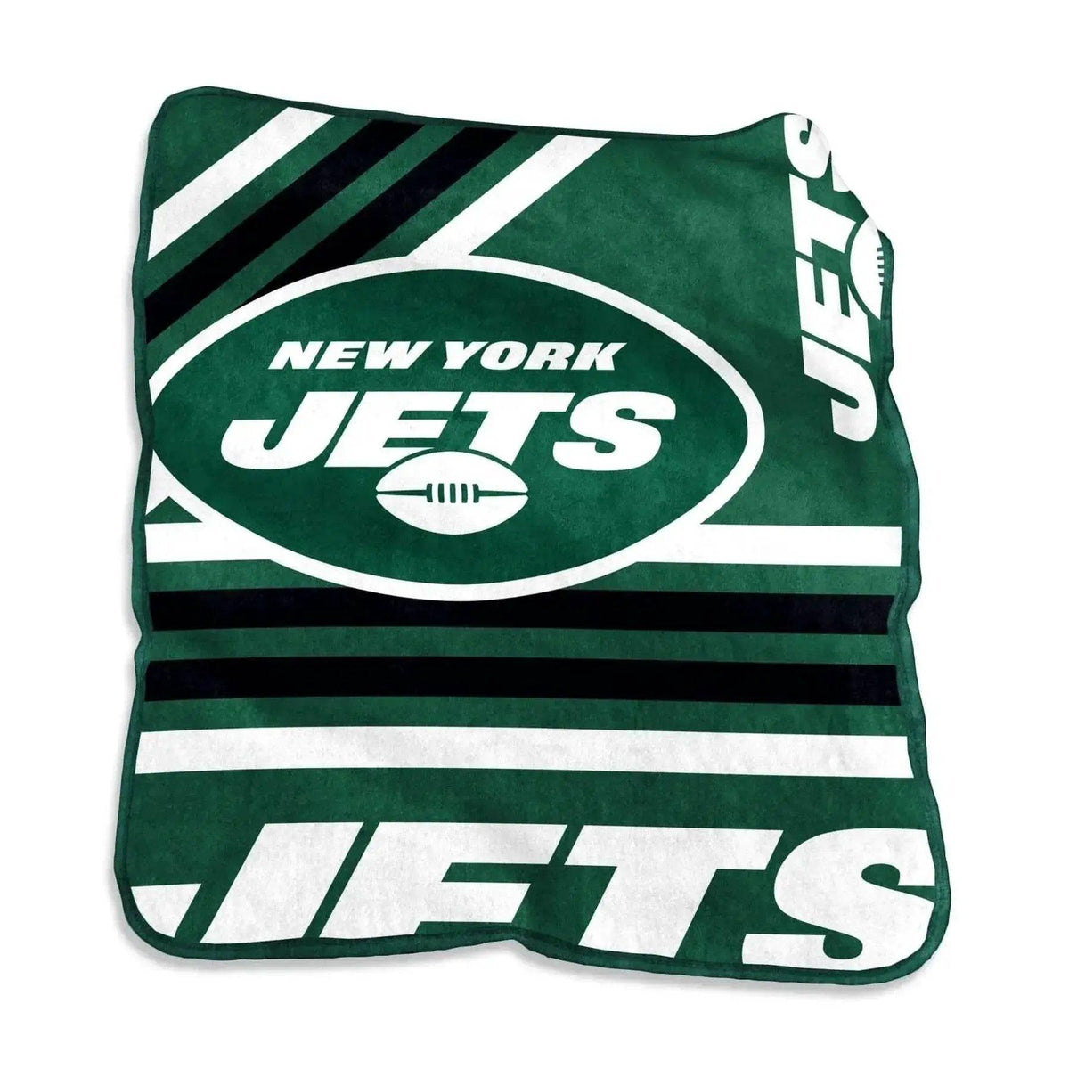  New York Jets Raschel Throw Blanket 50x60 Ultra Soft -  ToylandEU™