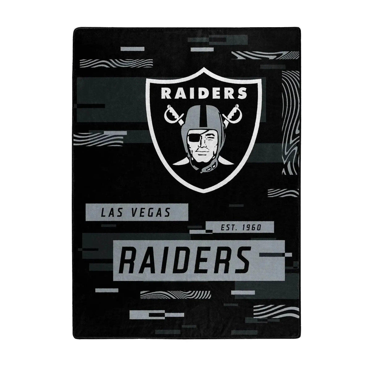  Las Vegas Raiders Raschel Throw Blanket 60x80 Digital -  ToylandEU™