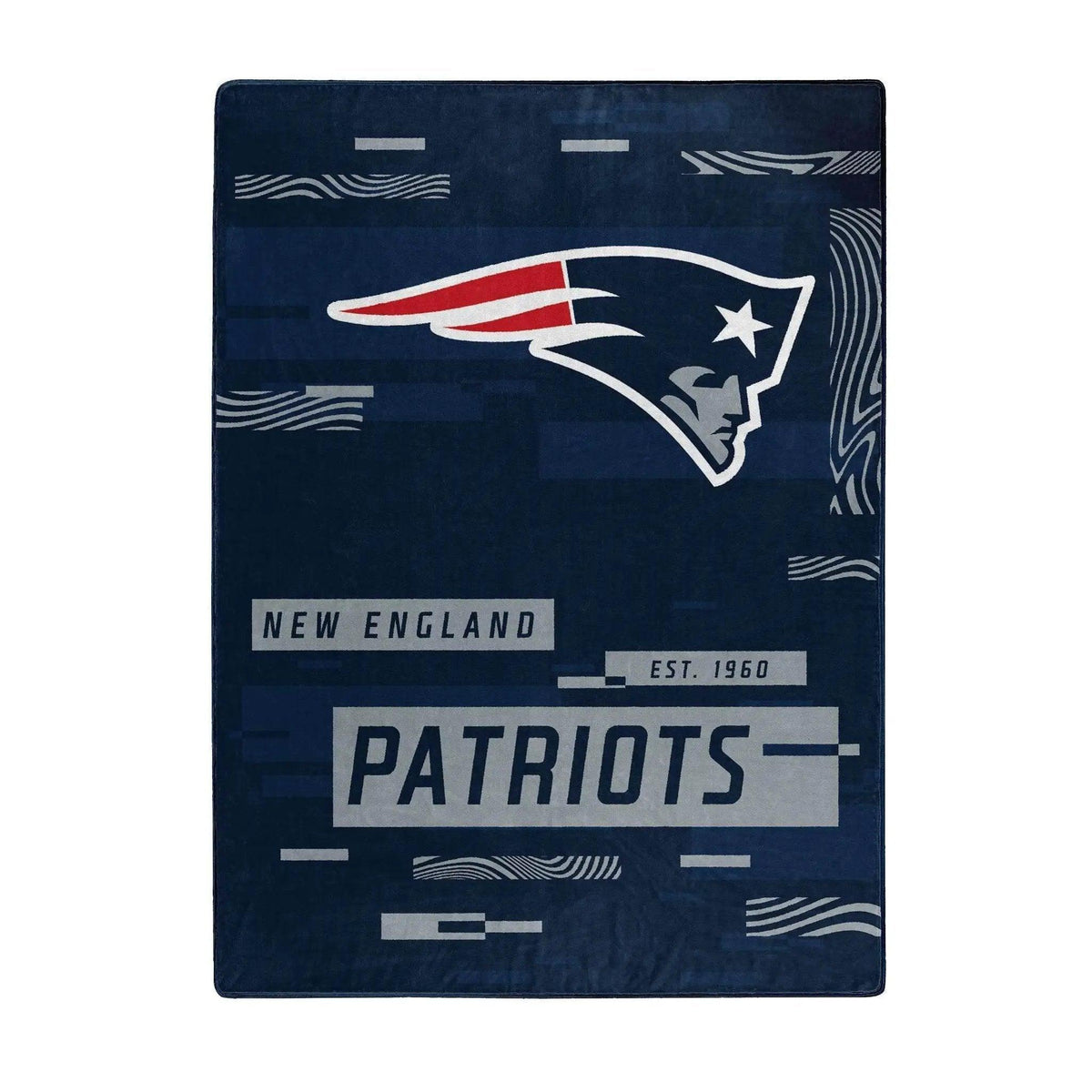  New England Patriots Raschel Throw Blanket Digitize Design -  ToylandEU™