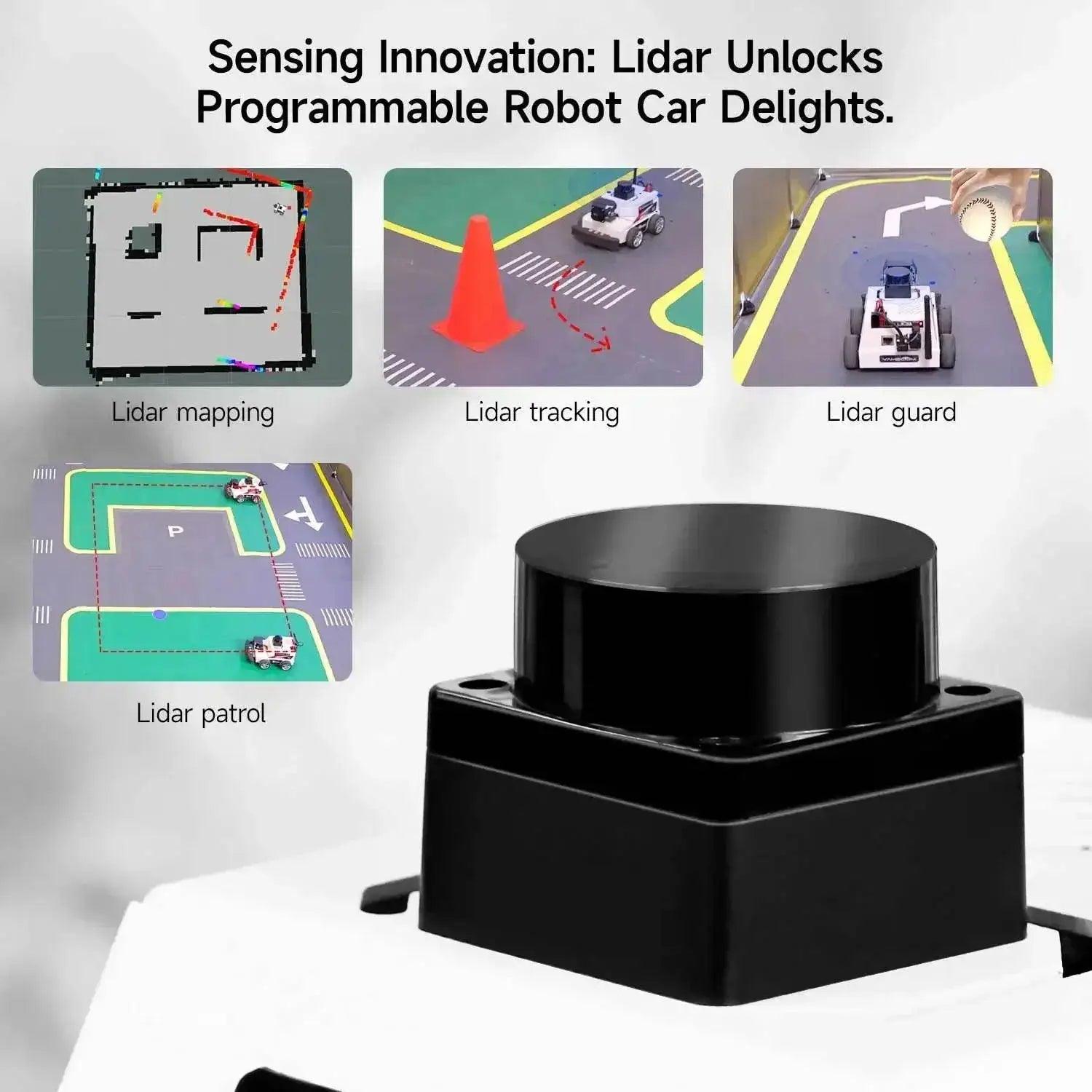  Raspberry Pi 5 Car ROS2 Educational Robot Kit with Lidar -  ToylandEU™