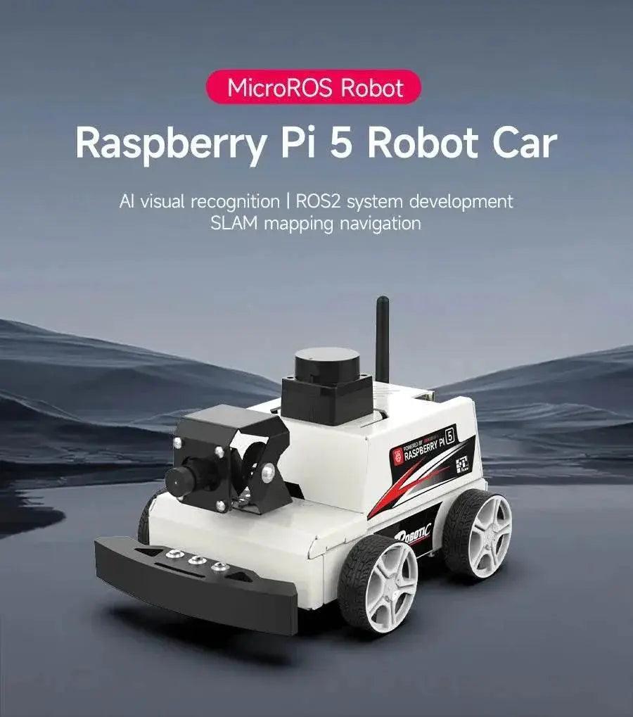  Raspberry Pi 5 Car ROS2 Educational Robot Kit with Lidar -  ToylandEU™