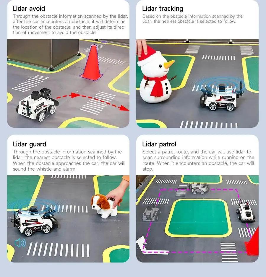  Raspberry Pi 5 Car ROS2 Educational Robot Kit with Lidar -  ToylandEU™