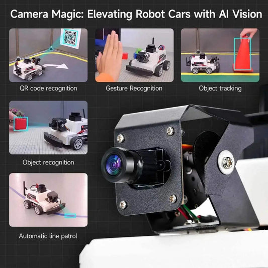 Raspberry Pi 5 Car ROS2 Educational Robot Kit with Lidar - ToylandEU