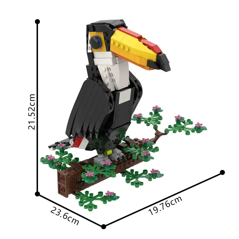  Raven Building Blocks Kit Lego Compatible STEM Bird Ornament -  ToylandEU™