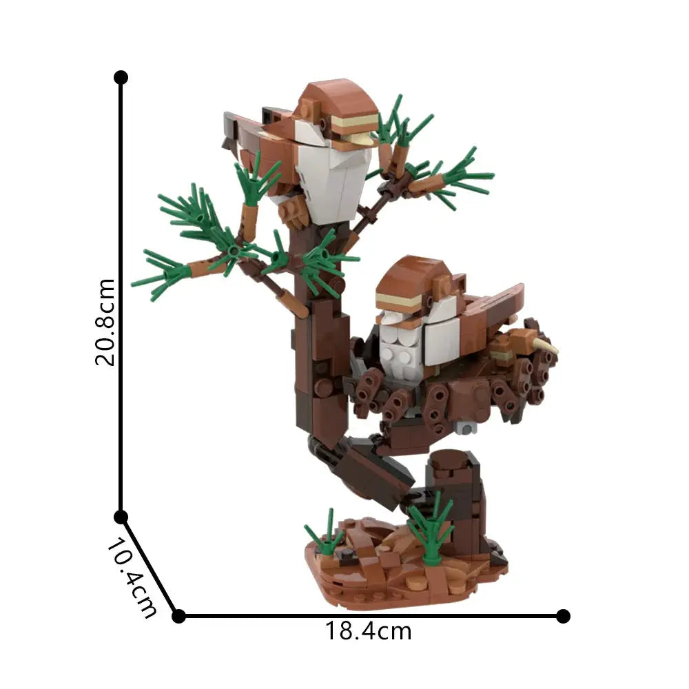  Raven Building Blocks Kit Lego Compatible STEM Bird Ornament -  ToylandEU™