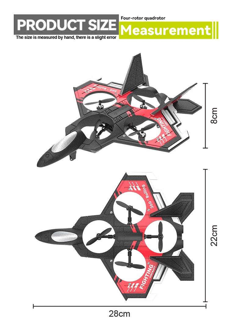 Rc Aircraft Foam Remote Control Plane Stunt Kids Toy S98 - ToylandEU