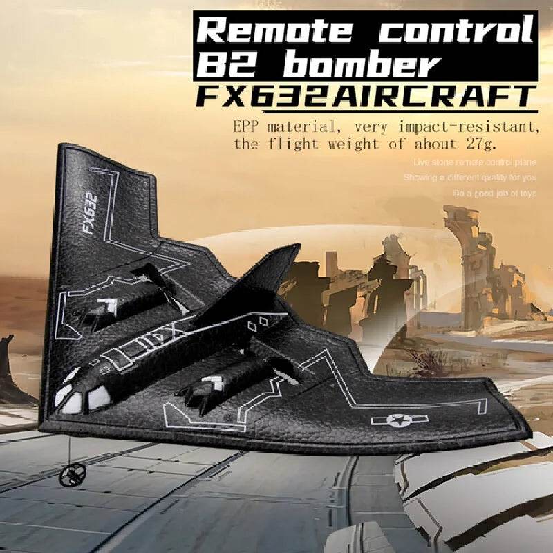 Rc Plane Flying Bear Fx632 Remote Controlled Glider Toy - ToylandEU