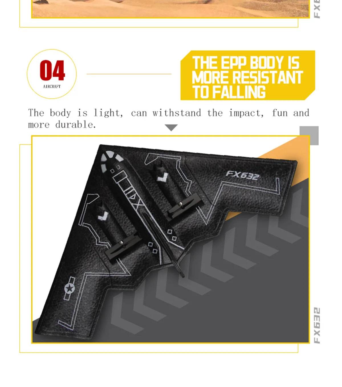 Rc Plane Flying Bear Fx632 Remote Controlled Glider Toy - ToylandEU