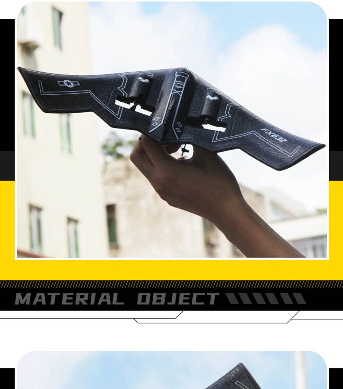 Rc Plane Flying Bear Fx632 Remote Controlled Glider Toy - ToylandEU