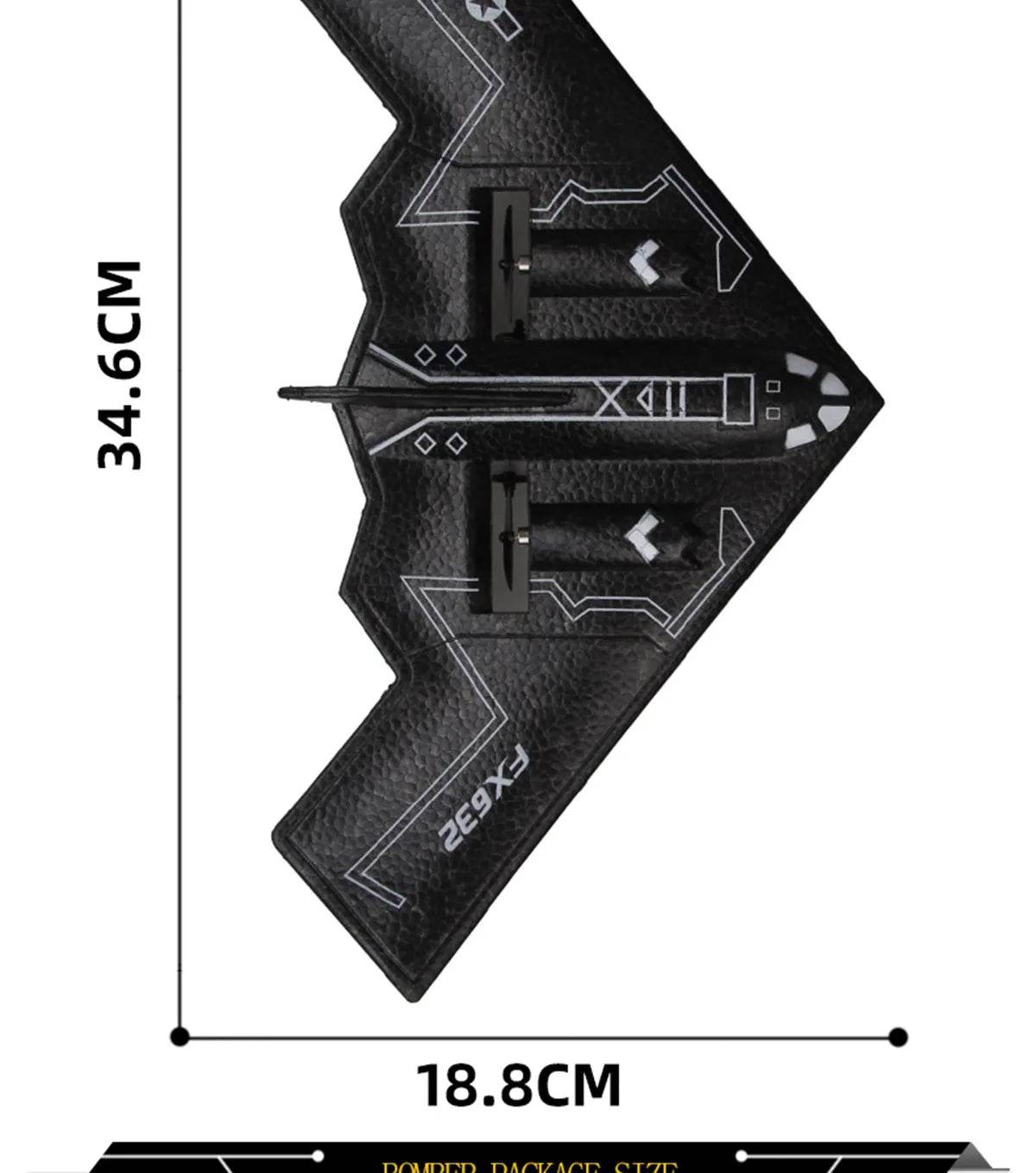 Rc Plane Flying Bear Fx632 Remote Controlled Glider Toy - ToylandEU