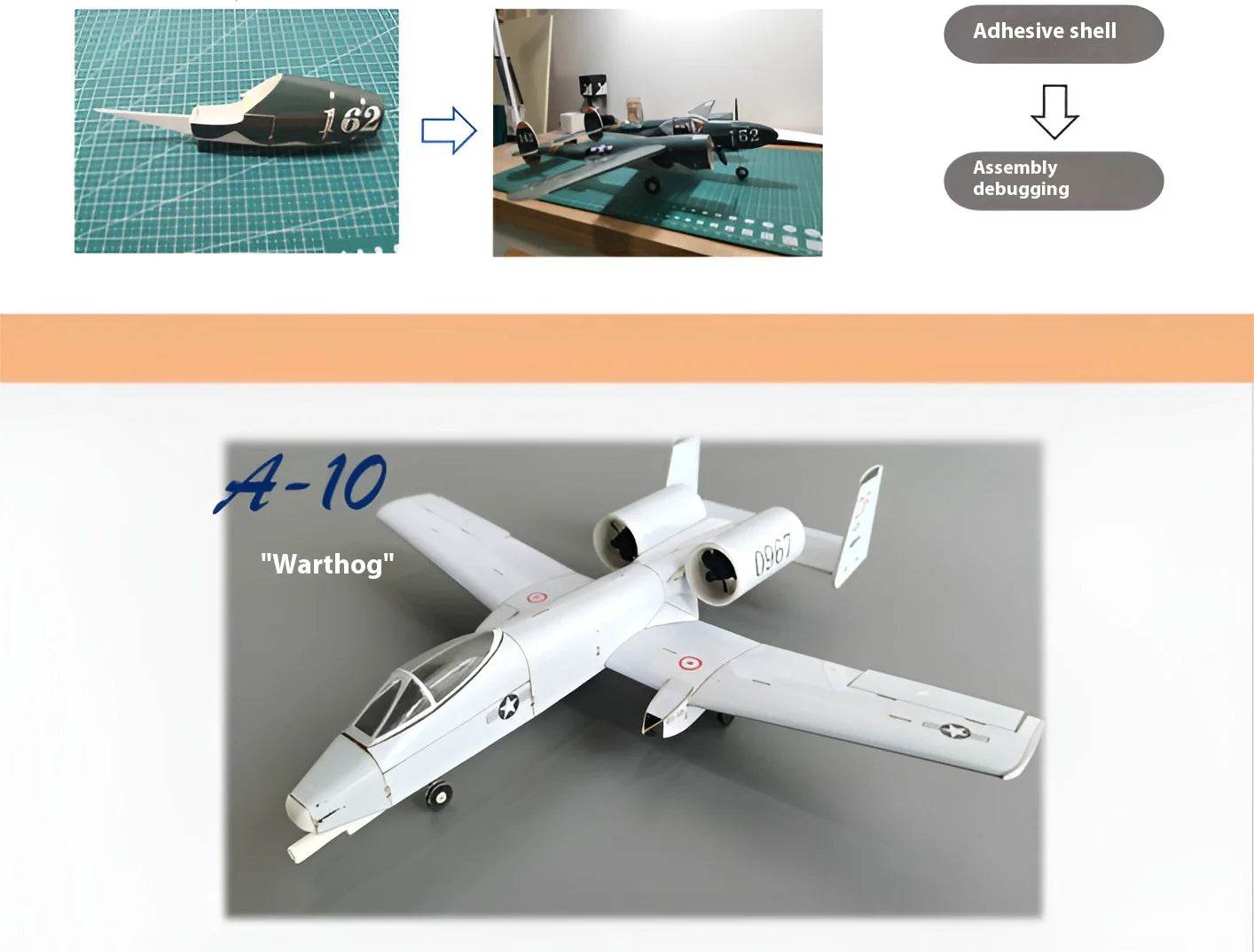 Rc Plane Mini Model A10 Double 30 Channel Remote Controlled Aircraft - ToylandEU
