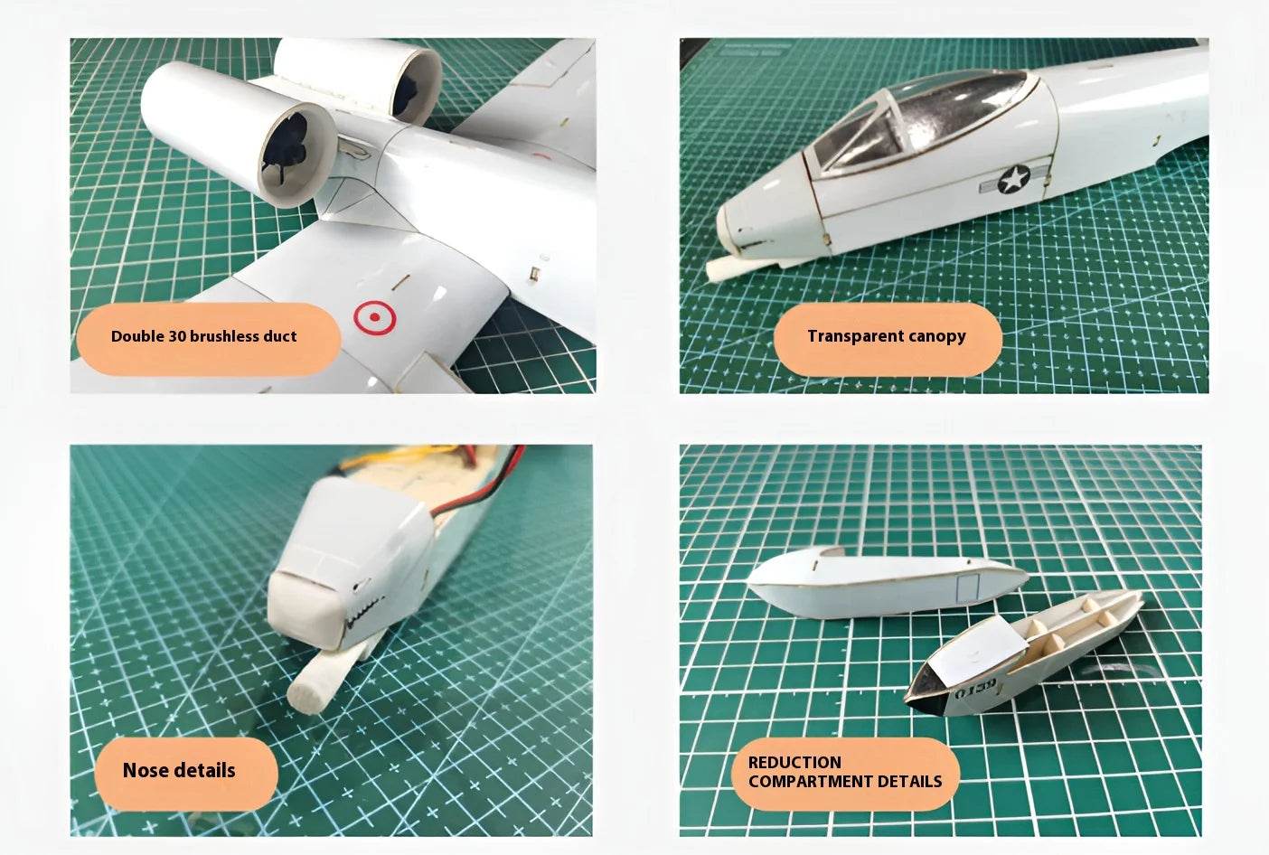 Rc Plane Mini Model A10 Double 30 Channel Remote Controlled Aircraft - ToylandEU