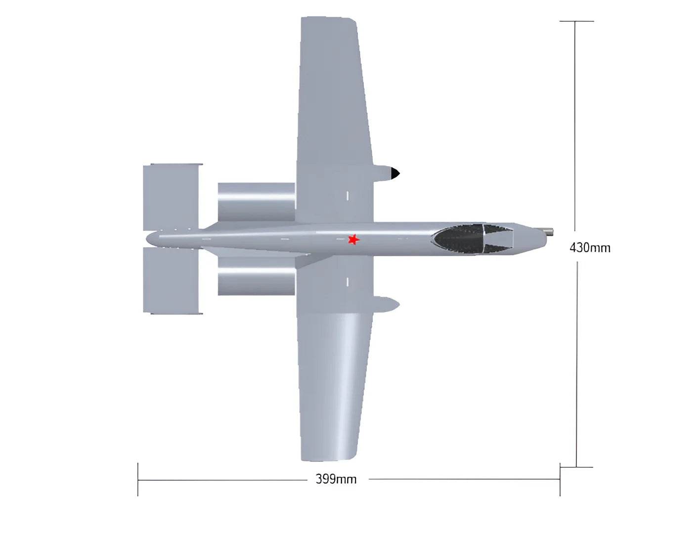 Rc Plane Mini Model A10 Double 30 Channel Remote Controlled Aircraft - ToylandEU