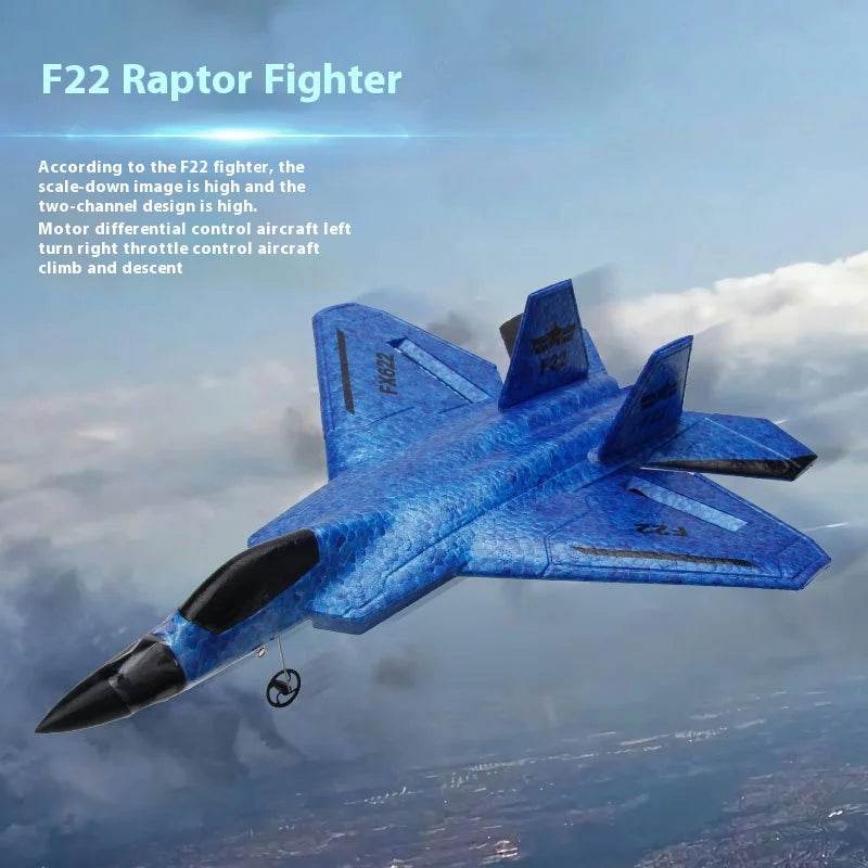 Rc Plane New Product Fx622 Remote Controlled F22 Fighter - ToylandEU