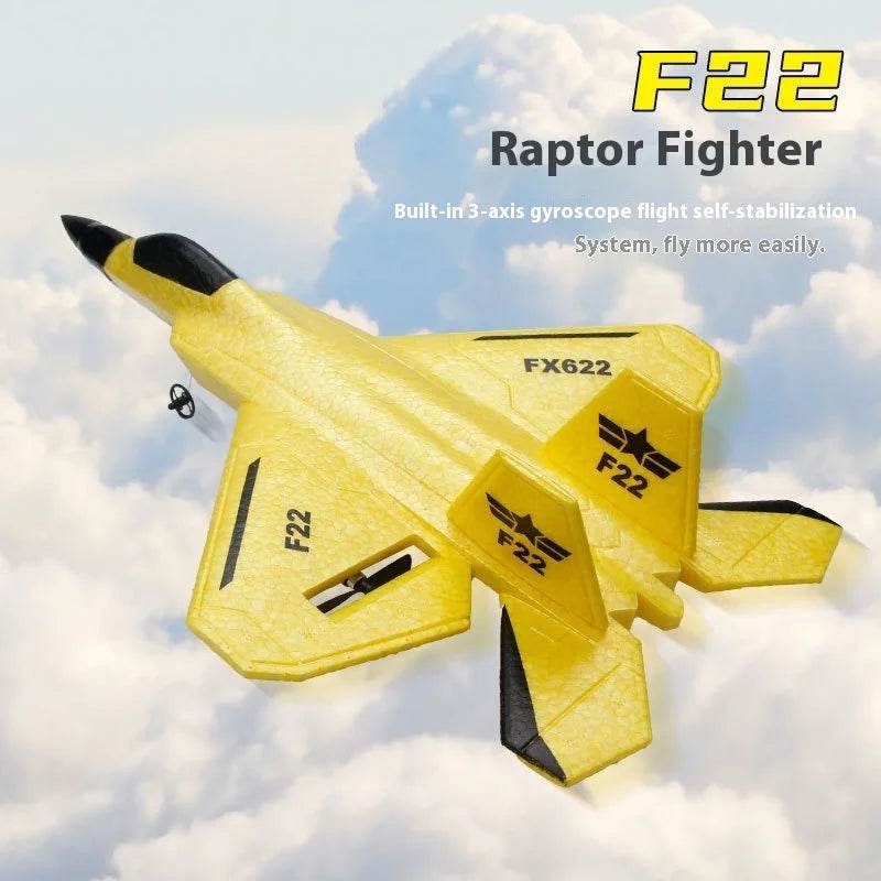Rc Plane New Product Fx622 Remote Controlled F22 Fighter - ToylandEU