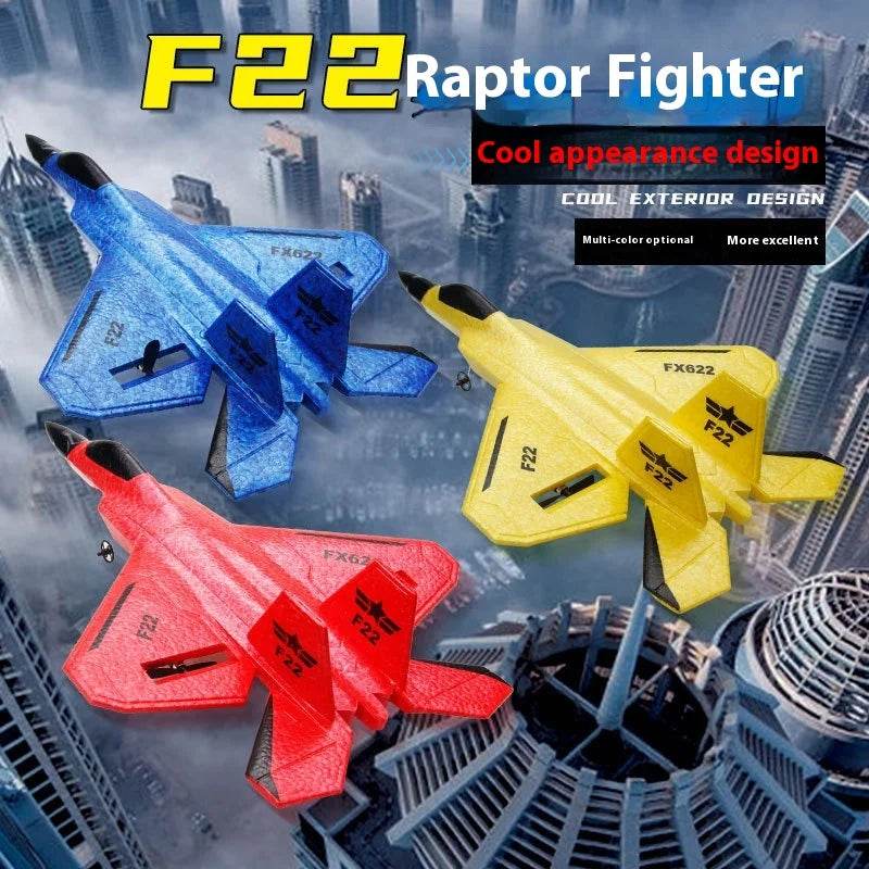 Rc Plane New Product Fx622 Remote Controlled F22 Fighter - ToylandEU