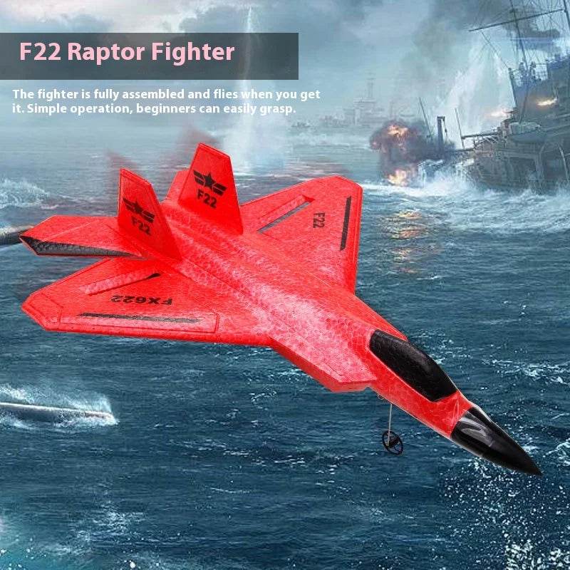 Rc Plane New Product Fx622 Remote Controlled F22 Fighter - ToylandEU