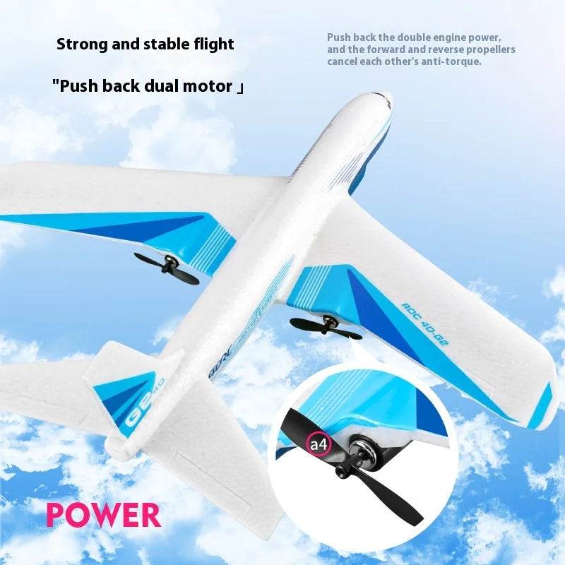 Rc Plane New Remote Control Aircraft G2 Fixed Wing Glider - ToylandEU