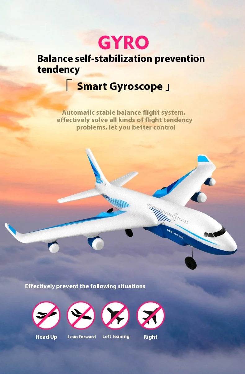 Rc Plane New Remote Control Aircraft G2 Fixed Wing Glider - ToylandEU