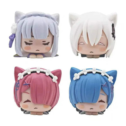  Rem Figure Cute Kawaii PVC Figure 6cm Desktop Figurine -  ToylandEU™