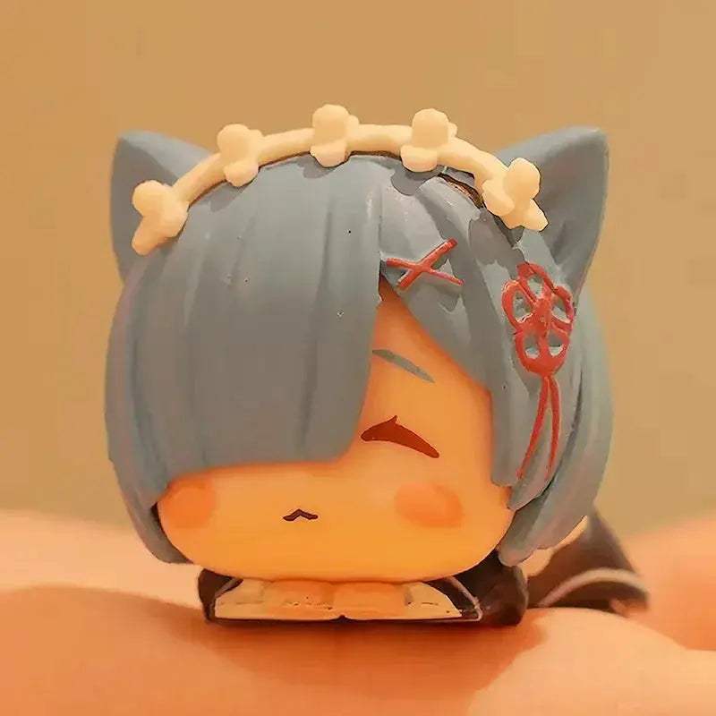 Re Zero Rem Figure Kawaii PVC Model Desktop Figurine - ToylandEU