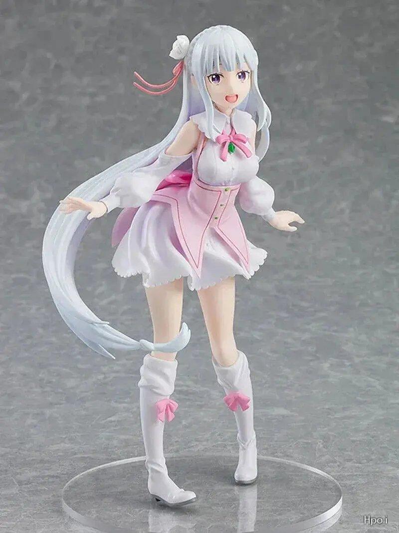  Re:Zero Starting Life in Another World Emelia Figure, Anime Figurines 7 in -  ToylandEU™