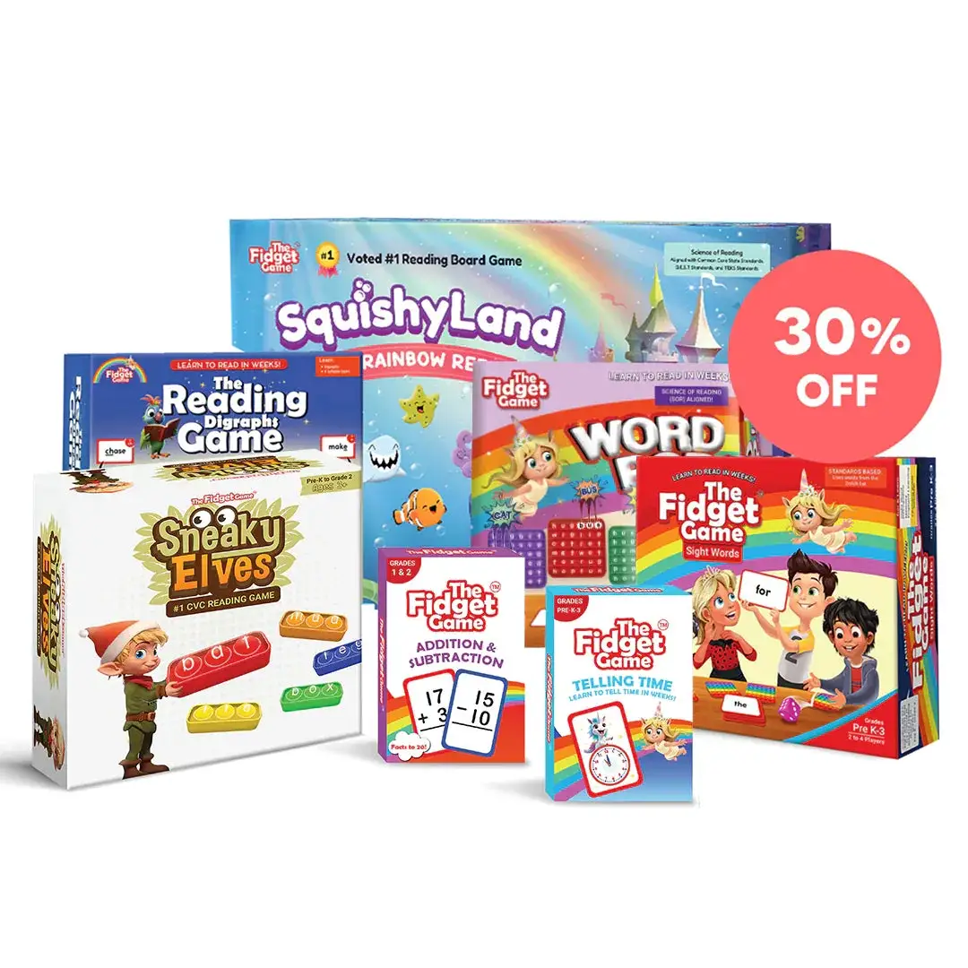 Reading Digraphs Game For Phonics Fluency And Comprehension - The Fidget Games
