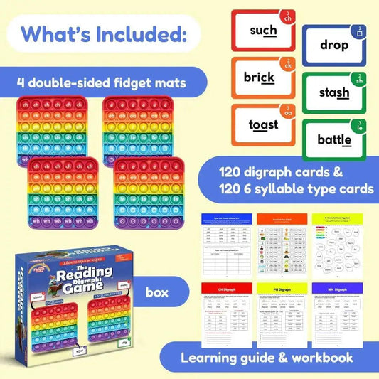  Reading Digraphs Game Science Of Reading Phonics -  ToylandEU™