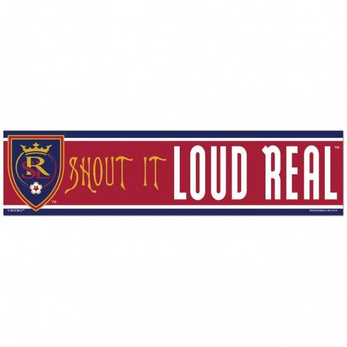 Real Salt Lake Decal 3x12 Bumper Strip Style Licensed - ToylandEU