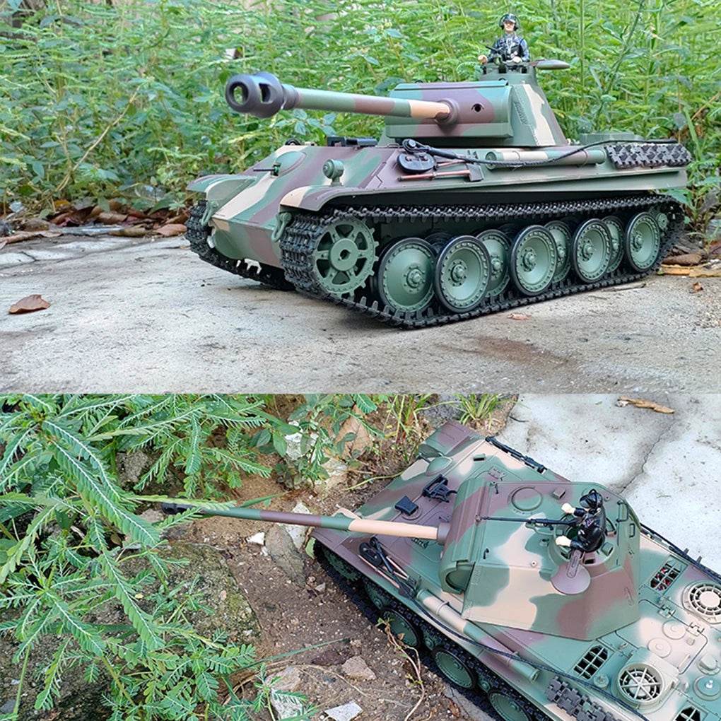 Realistic 1 16 RC Panther Tank Infrared Combat For Fans - ToylandEU