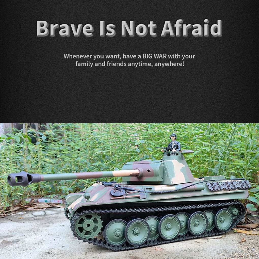 Realistic 1 16 RC Panther Tank Infrared Combat For Fans - ToylandEU
