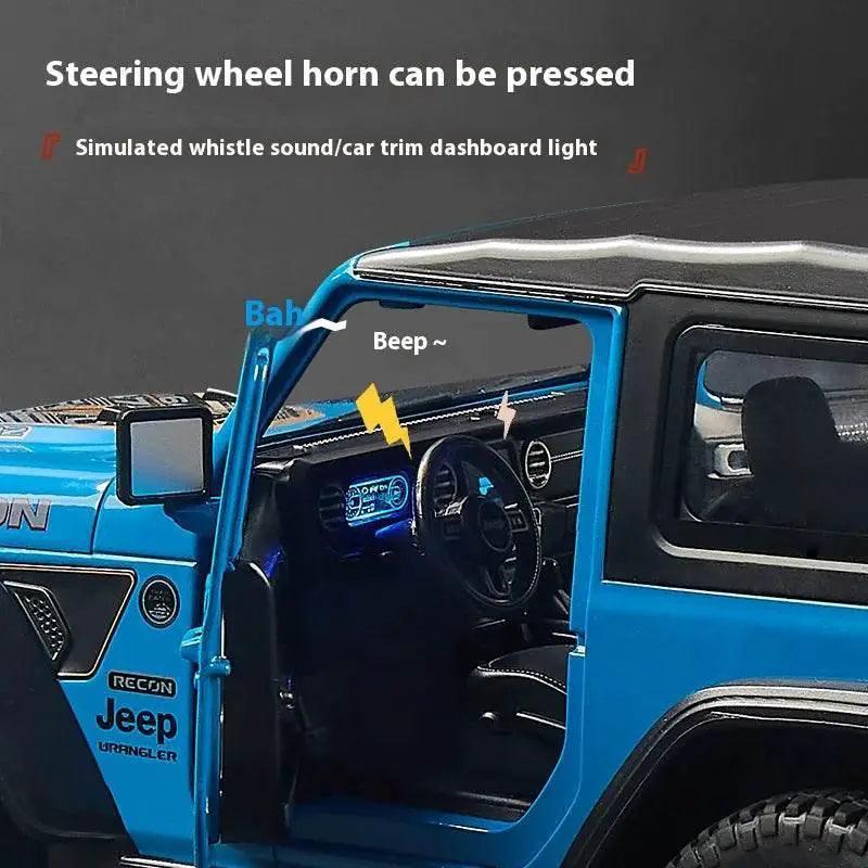  Realistic 1 18 Jeep Wrangler Diecast Car Toyland EU -  ToylandEU™