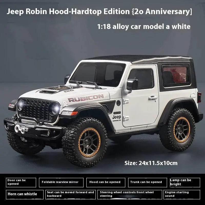  Realistic 1 18 Jeep Wrangler Diecast Car Toyland EU -  ToylandEU™