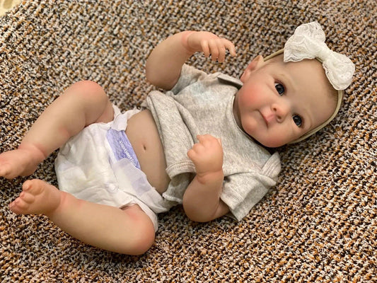  Realistic 50cm Reborn Doll Lifelike Vinyl Girl Limited -  ToylandEU™
