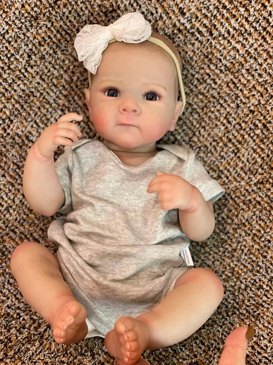  Realistic 50cm Reborn Doll Lifelike Vinyl Girl Limited -  ToylandEU™