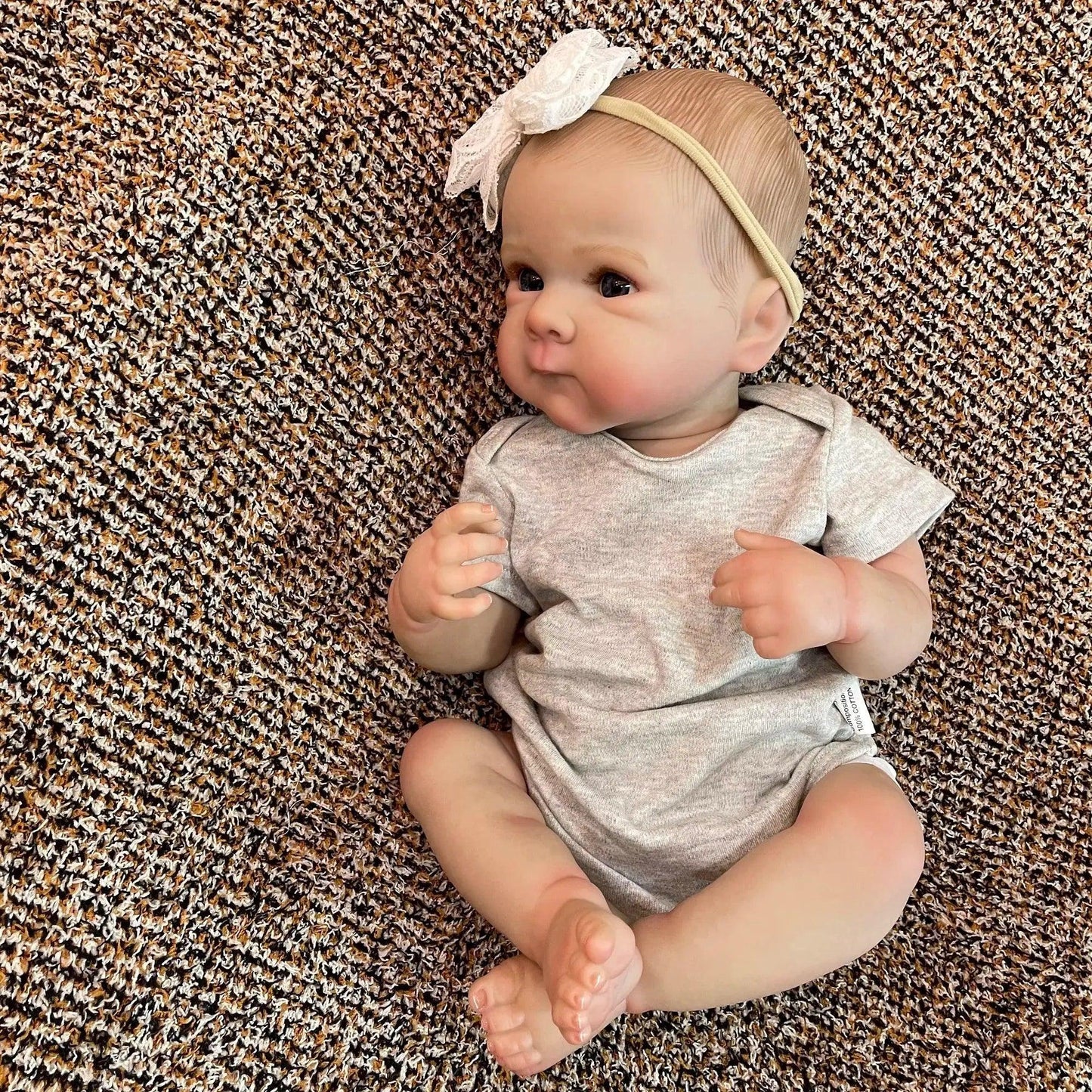  Realistic 50cm Reborn Doll Lifelike Vinyl Girl Limited -  ToylandEU™
