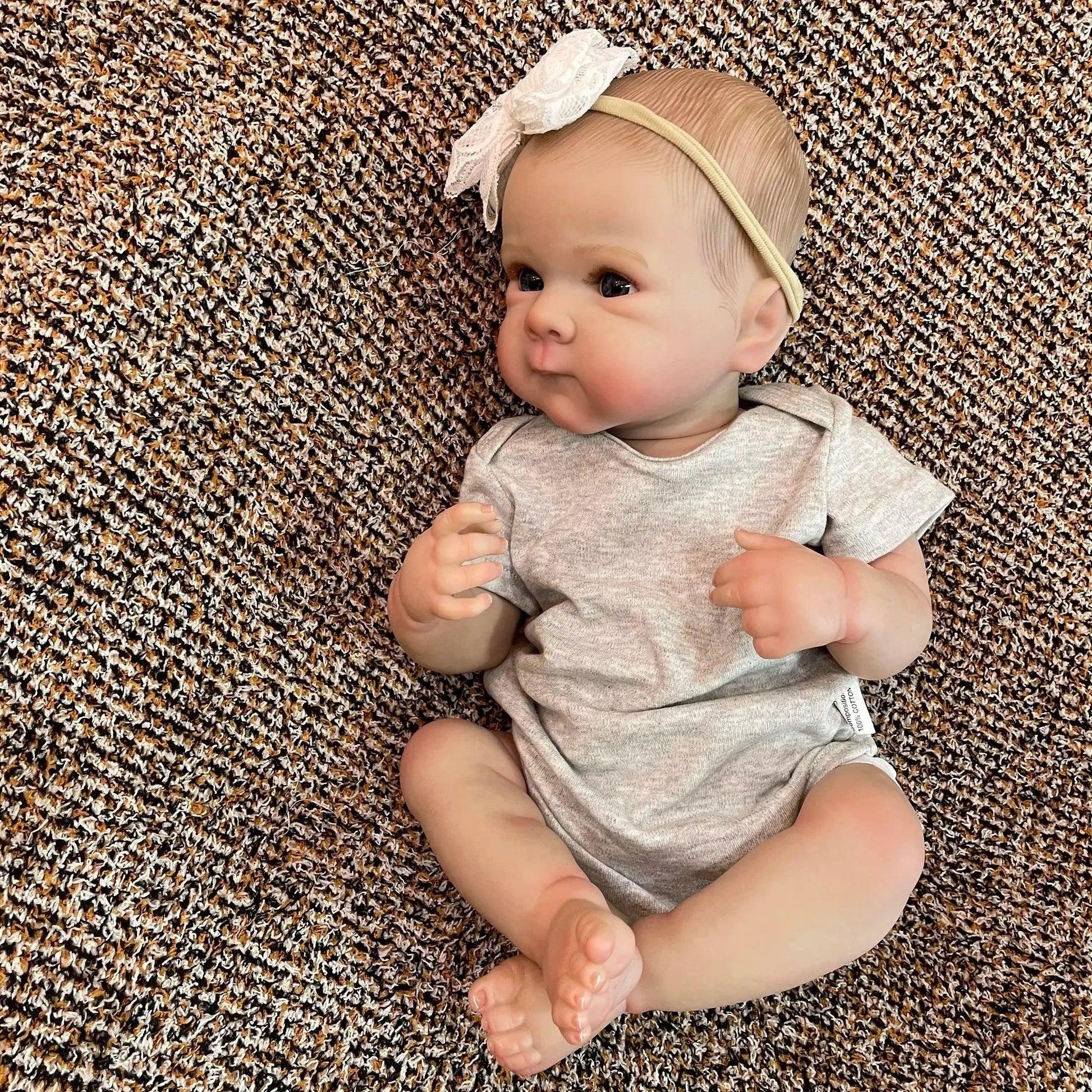  Realistic 50cm Reborn Doll Lifelike Vinyl Girl Limited -  ToylandEU™