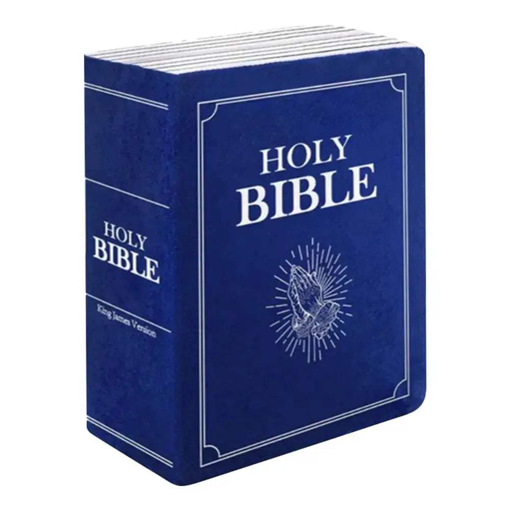 Realistic Bible Pillow For Living Room Decor Soft Plush Cushion - ToylandEU