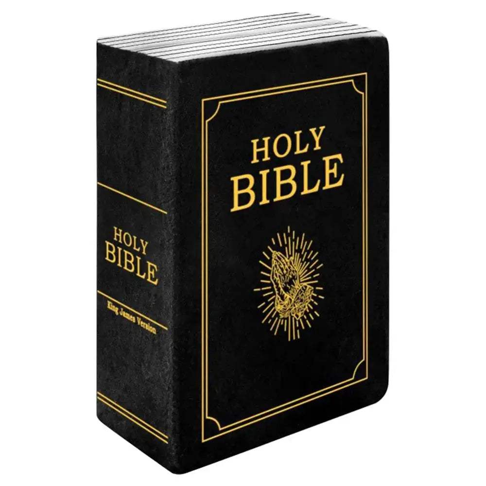 Realistic Bible Pillow For Living Room Decor Soft Plush Cushion - ToylandEU