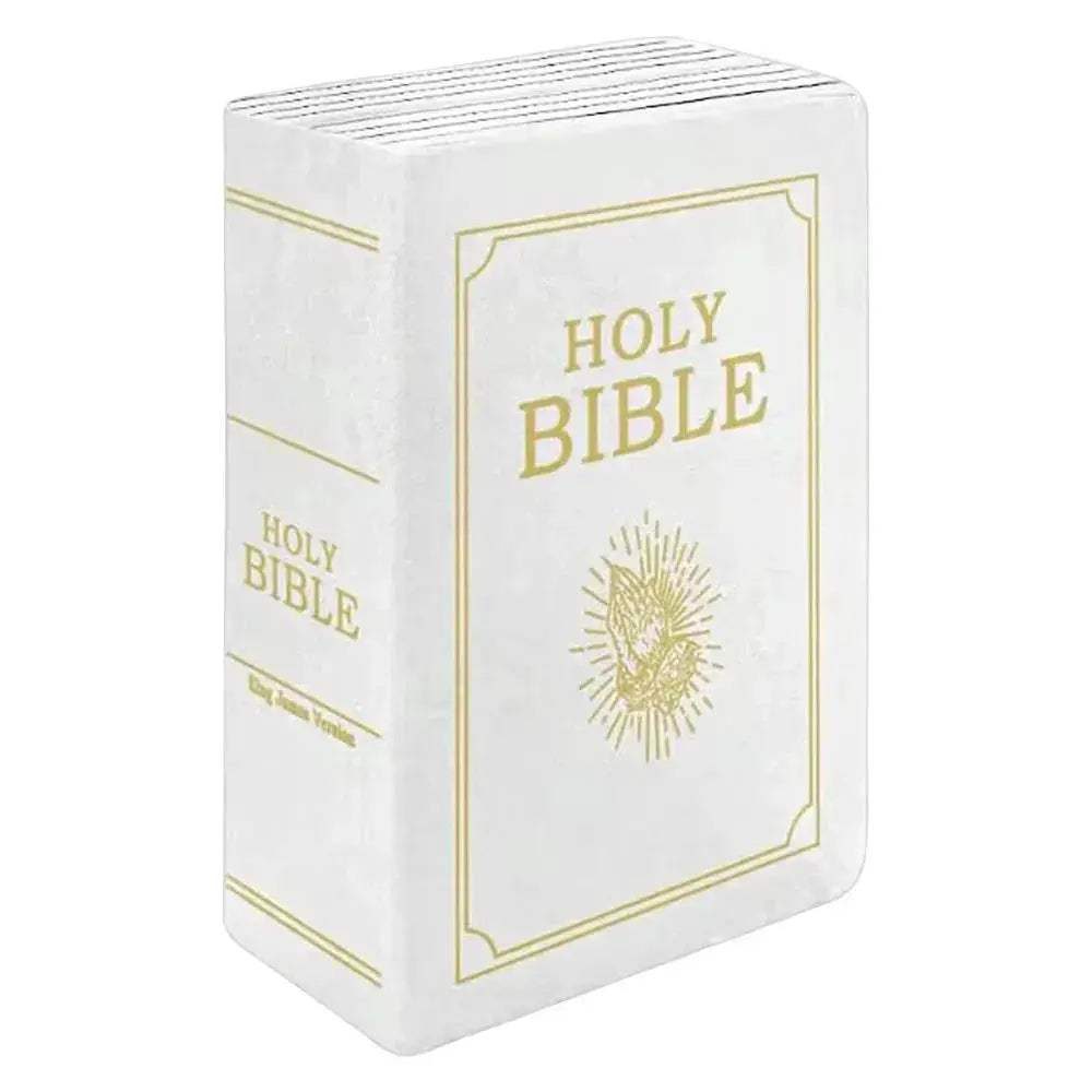 Realistic Bible Pillow For Living Room Decor Soft Plush Cushion - ToylandEU