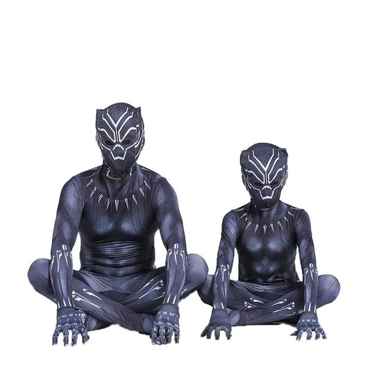Realistic Black Panther Costume For Kids And Adults With Headgear - ToylandEU