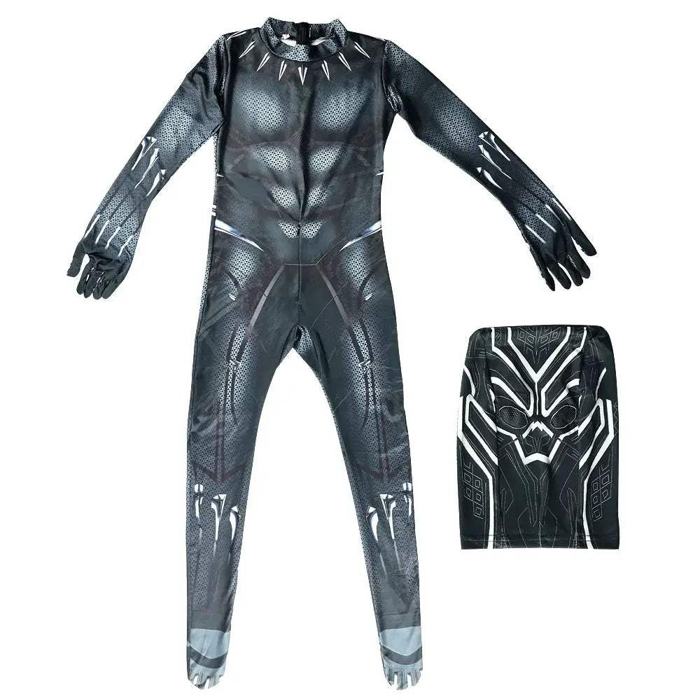 Realistic Black Panther Costume For Kids And Adults With Headgear - ToylandEU